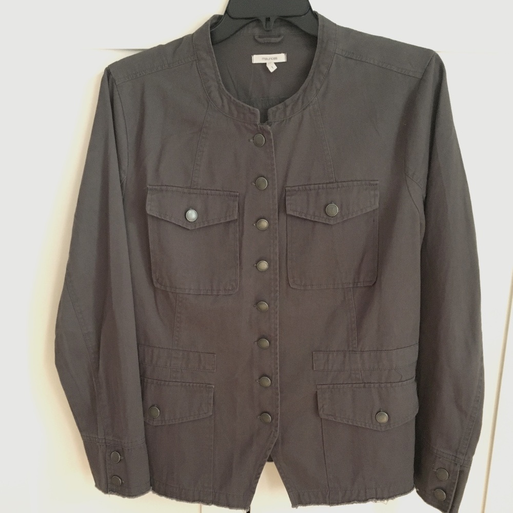 EUC Maurices Military Jacket 1X